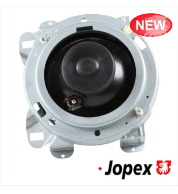 Headlight insert, round, with mounting bracket, left,  with E-mark