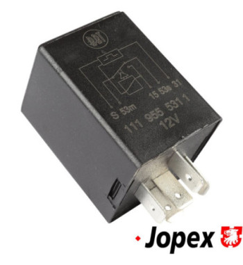 Relay for wiper, 5 pins, 12 Volt