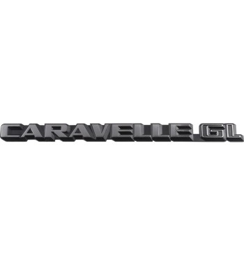 Emblemat „Caravelle GL” na tylną klapę, srebrny