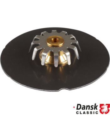 Brake pad damping shim, 34 mm, rear