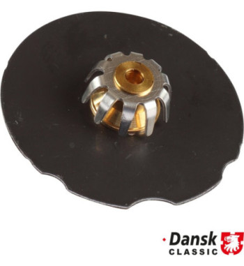 Brake pad damping shim, 30 mm, rear