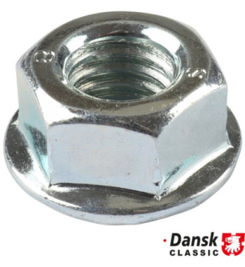 Nakrętka kołnierzowa M8x1,25 mm z ząbkami zabezpieczającymi, klucz 13 mm