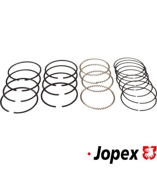 Zestaw pierścieni tłokowych, 92,0 mm, 1,5x2,0x4,0, z żeliwnym pierścieniem górnym