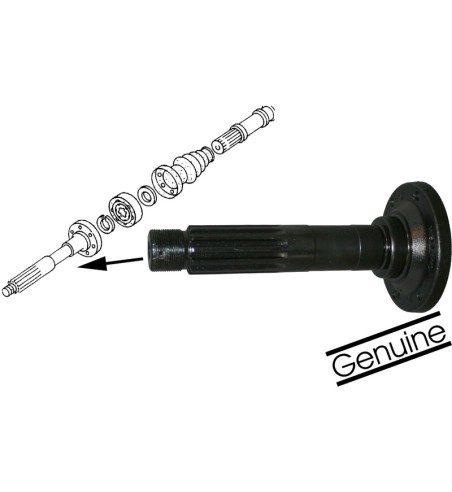Stub axle, rear, left/right