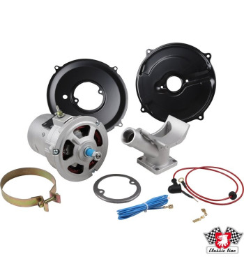 Zestaw do konwersji alternatora z przewodami, 6 na 12 V, 55 A, nowy
