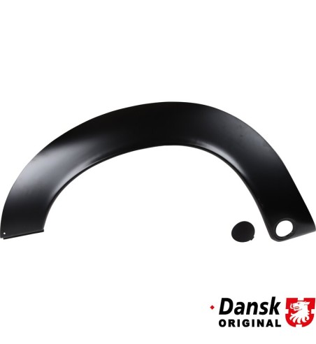 Wheel arch, rear, right