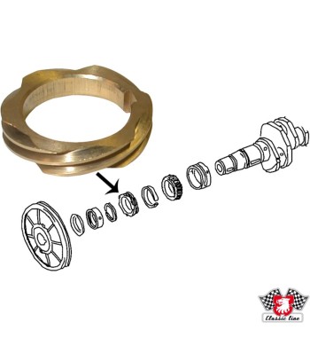 Gear for distributor drive