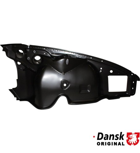 Wheel housing, complete, front, left