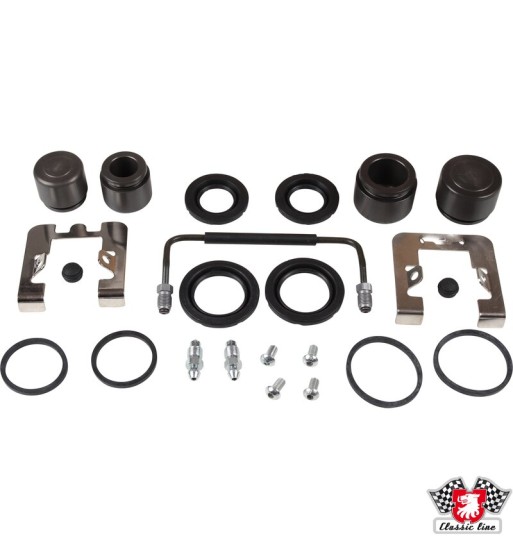 Repair kit for brake caliper, front, complete. Fits JP No. 1661900310 Repair kit for brake caliper, front, complete. Fits JP No. 1661900310