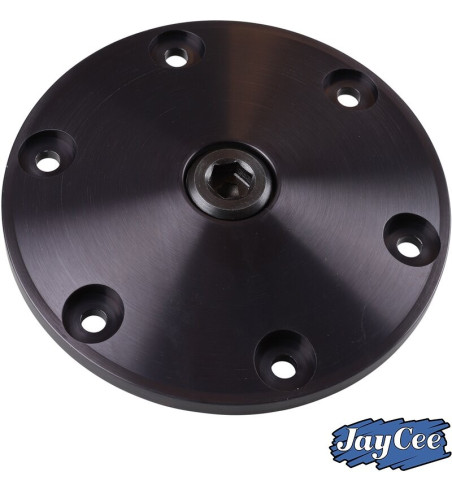 Miska olejowa płyta, Billet Style. Wykonana z czarnego anodowanego aluminium 8112951008