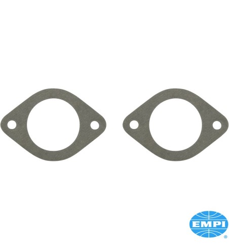 Gasket set for carburettor base, 2 pieces. Fits 40-44 IDF/HPMX/DRLA