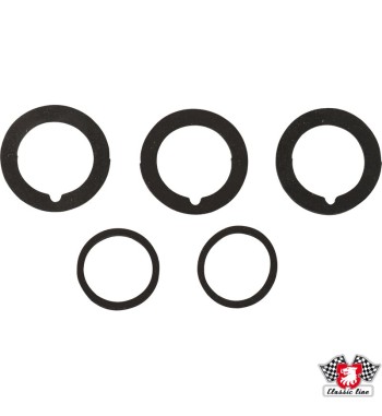 Rubber gasket set for lock cylinder and door handle