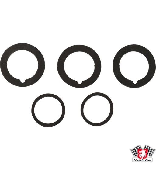 Rubber gasket set for lock cylinder and door handle Rubber gasket set for lock cylinder and door handle
