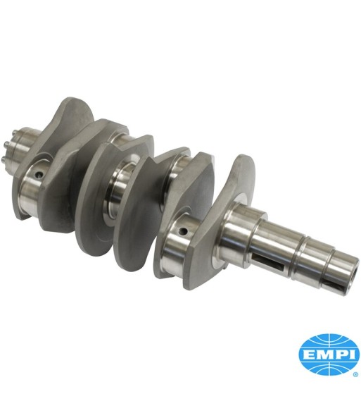 Counter-weighted crankshaft, 82 mm stroke, 4340 chromoly, Bugpack Counter-weighted crankshaft, 82 mm stroke, 4340 chromoly, Bugpack