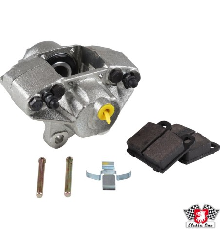 Brake caliper, universal, with brake pads, front, left/right, new