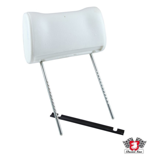 Foam for headrest, "Peanut-shape", adjustable