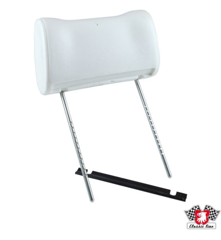 Foam for headrest, "Peanut-shape", adjustable
