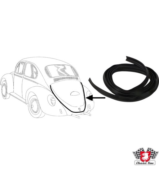 Seal for engine lid
