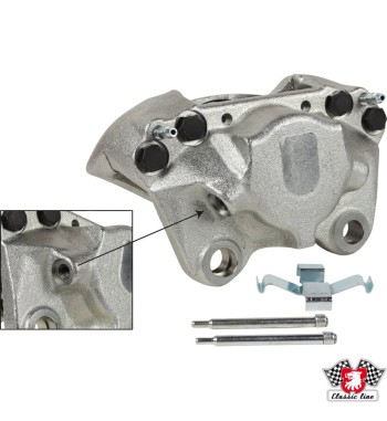 Brake caliper without brake pads, front, right, new