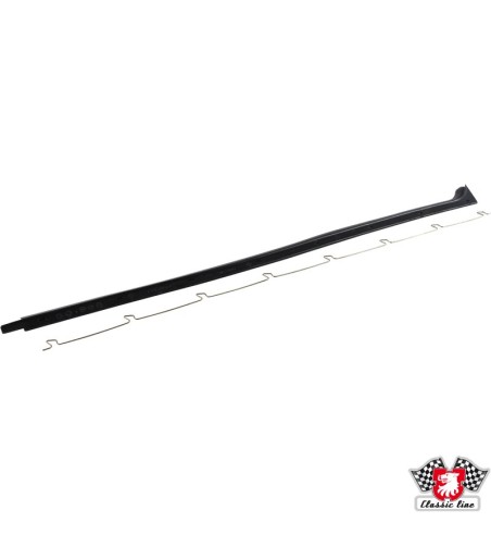 Doow window scraper including stainless steel spring clip, inner, right