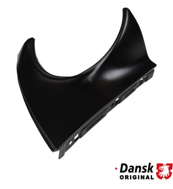Repair section for front wing triangle below headlamp, right