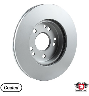 Brake disc, front, 284x22 mm, coated