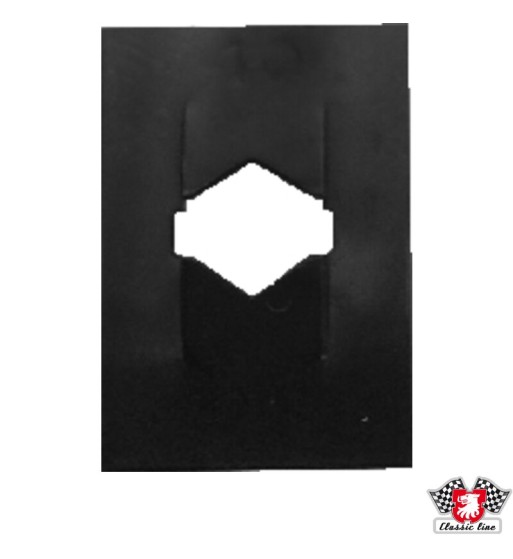 Clip for emblems, 4mm Clip for emblems, 4mm