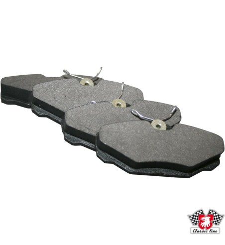 Brake pad set, rear, 15.0 mm. For AC501495