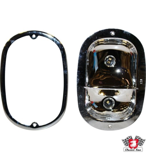 Tail light housing without bulb, left/right Tail light housing without bulb, left/right