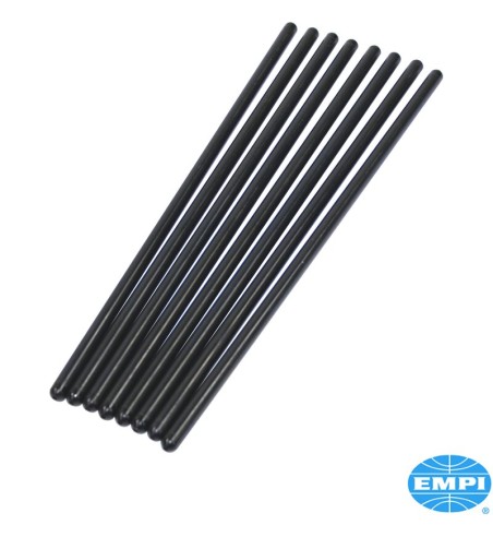 Push rod set, High Performance, standard length, 1.45 mm wall thickness, 8 pieces