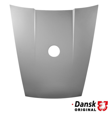Maska aluminiowa na ramie stalowej z otworem wlewu paliwa na środku, wygląd RSR 1680101500
