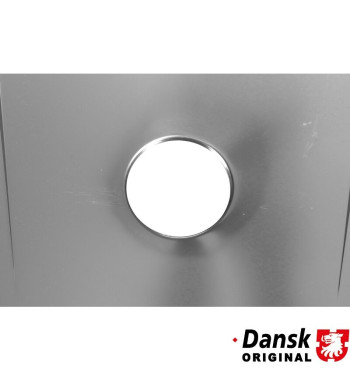 Maska aluminiowa na ramie stalowej z otworem wlewu paliwa na środku, wygląd RSR 1680101500
