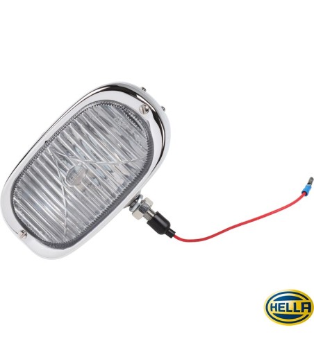 Lampa przeciwmgielna z przezroczystym szkłem, przód, Hella