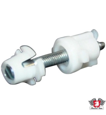 Adjust screw for headlight, upper left