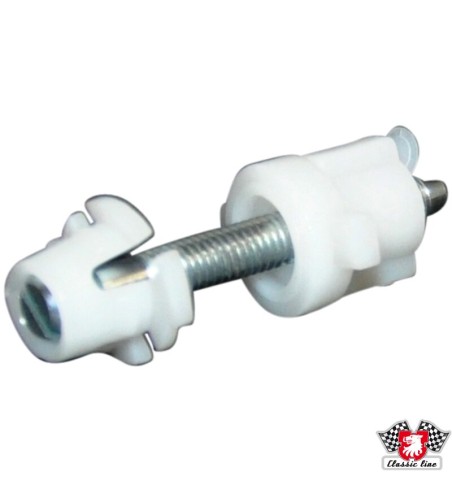 Adjust screw for headlight, upper left