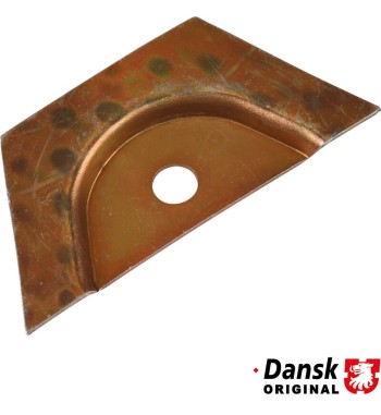 Lower mounting tab for pedal floor board