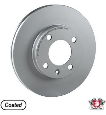 Brake disc, front, ventilated, 239x20 mm, coated