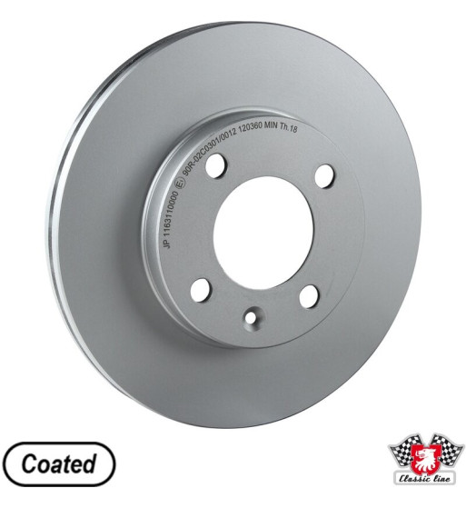 Brake disc, front, ventilated, 239x20 mm, coated Brake disc, front, ventilated, 239x20 mm, coated