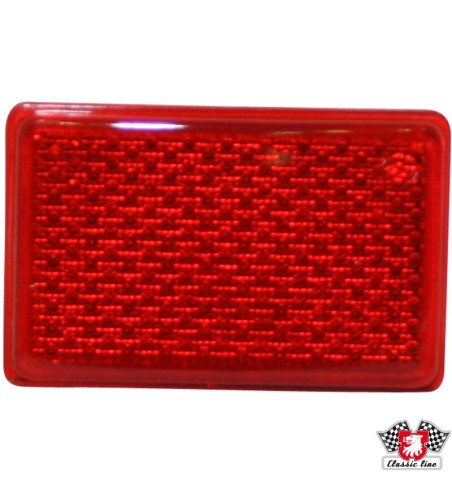 Reflector for bumper without E-mark