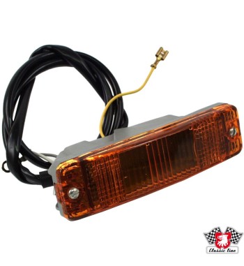Indicator, front, bumper mounted, orange, without E-mark, left/right