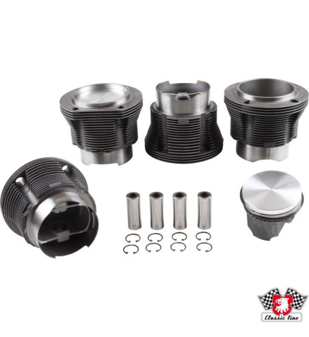 Zestaw tłoków i cylindrów, średnica otworu 96,0 mm, skok 71,0 mm
