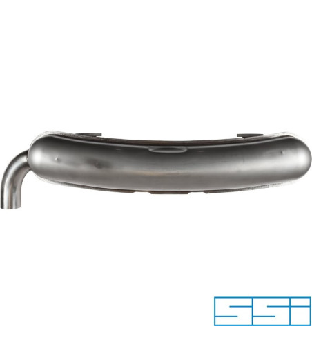 Exhaust rear, Sport, with one Ø70 mm tail pipe. Made of stainless steel. With TüV/EEC approval