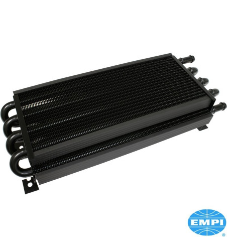 8-pass oil cooler, 1/2" hose barb