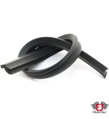 Vent window seal, vertical