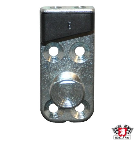 Striker plate for door, left