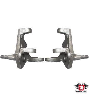 Steering knuckle set, casted, dropped, 2.5", for ball joint, new