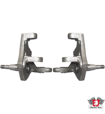 Steering knuckle set, casted, dropped, 2.5", for ball joint, new