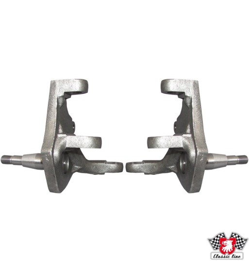 Steering knuckle set, casted, dropped, 2.5", for ball joint, new Steering knuckle set, casted, dropped, 2.5", for ball joint, new