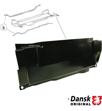 Protection plate for 62 L fuel tank