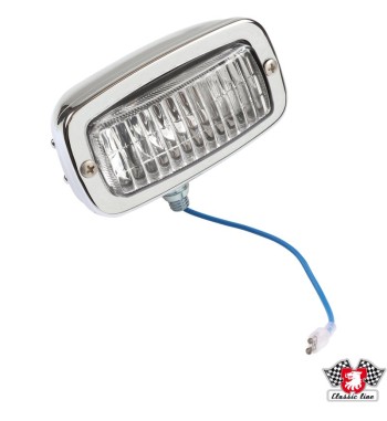 Reverse light, chrome, without E-mark